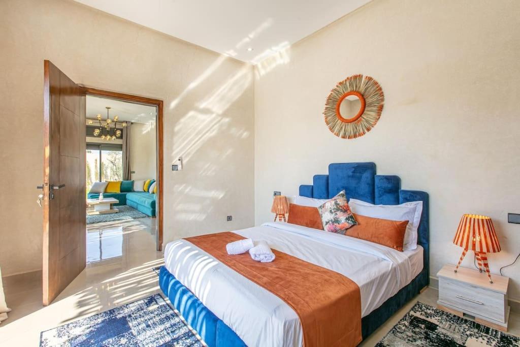 Villa Leila,Piscine , Grand Jardin, Jeux , Cuisiniere Marrakesh Exteriör bild